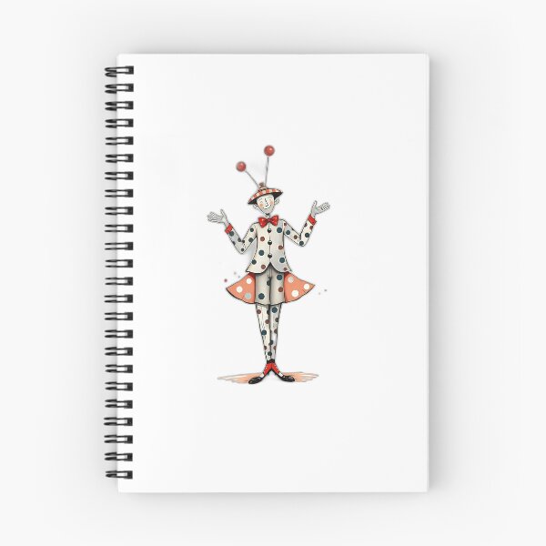 Item preview, Whimsical Juggler with Polka Dots designed and sold by sharon1210.