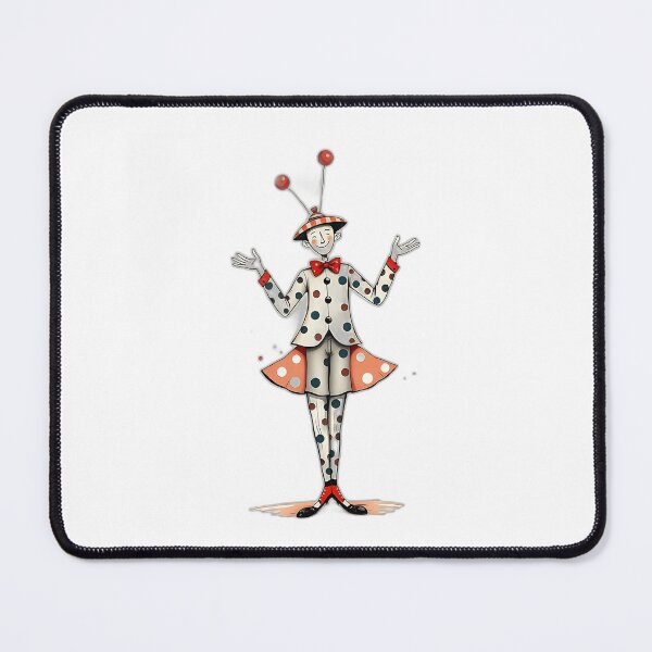 Item preview, Whimsical Juggler with Polka Dots designed and sold by sharon1210.