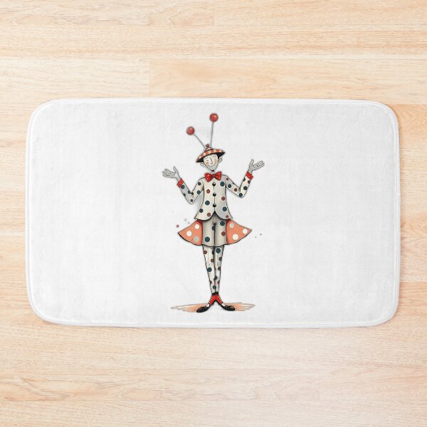 Item preview, Whimsical Juggler with Polka Dots designed and sold by sharon1210.