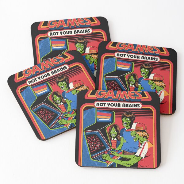 Item preview, Video Games Rot Your Brains designed and sold by MagaliKris.