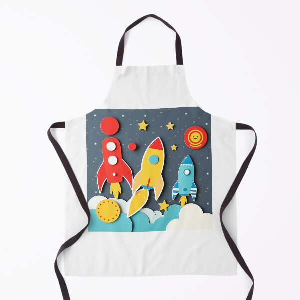 Item preview, Retro 60s Style Colorful Rocket Design designed and sold by sharon1210.