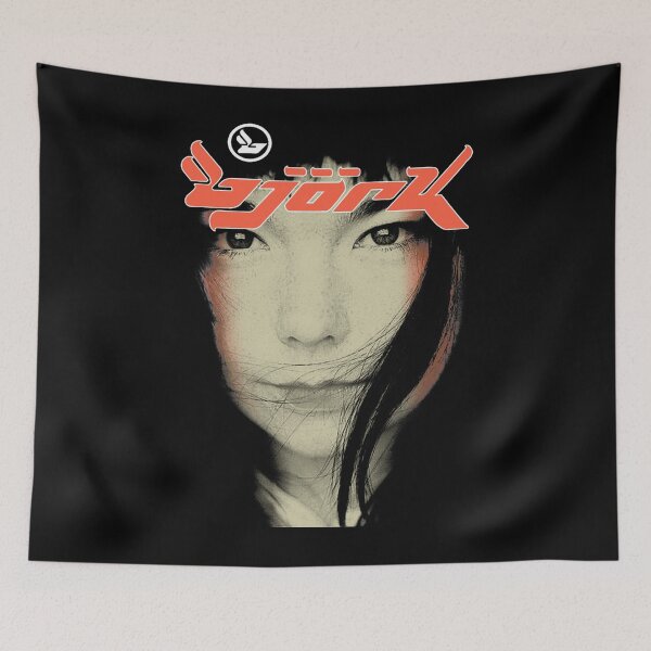 Item preview, Bjork Homogenic Face Photograph Logo (Orange)  designed and sold by ranjauurtisa.