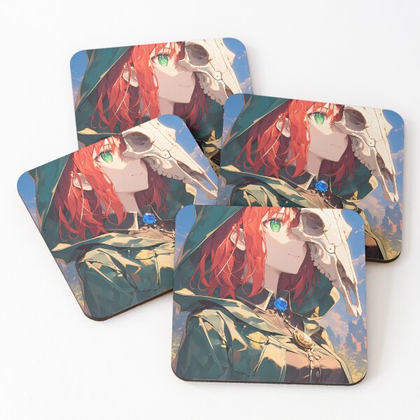 Item preview, The Chise Hatori Ancient Magus Bride Anime Gentle Skull Mage Red Hair designed and sold by SubtextandSass.