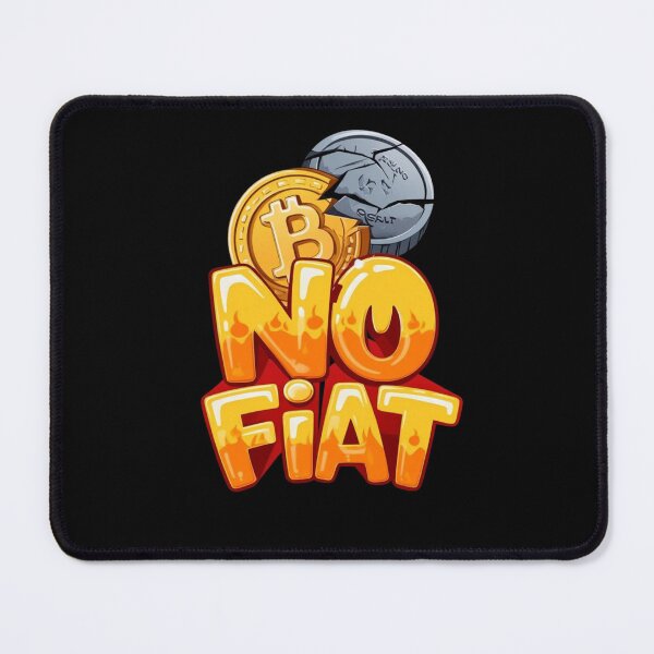 Item preview, Bitcoin No Fiat Graffiti Sticker designed and sold by RadDeck.
