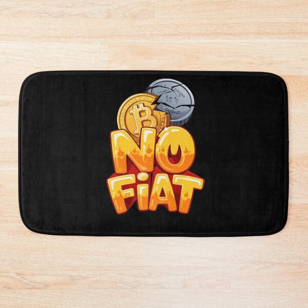 Item preview, Bitcoin No Fiat Graffiti Sticker designed and sold by RadDeck.