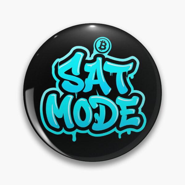 Item preview, Bitcoin Sat Mode Graffiti Artwork designed and sold by RadDeck.