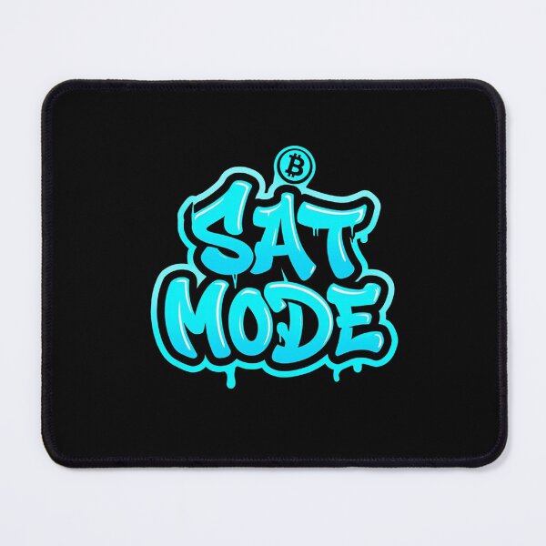 Item preview, Bitcoin Sat Mode Graffiti Artwork designed and sold by RadDeck.