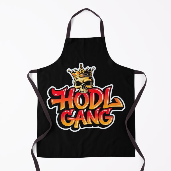 Item preview, Bitcoin Hodl Gang Graffiti Artwork designed and sold by RadDeck.