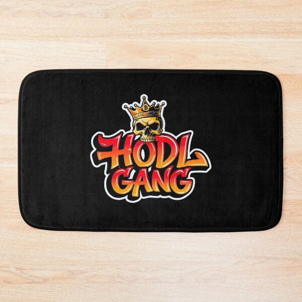 Item preview, Bitcoin Hodl Gang Graffiti Artwork designed and sold by RadDeck.