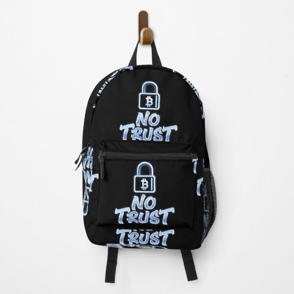 Item preview, Bitcoin No Trust Graffiti Sticker designed and sold by RadDeck.