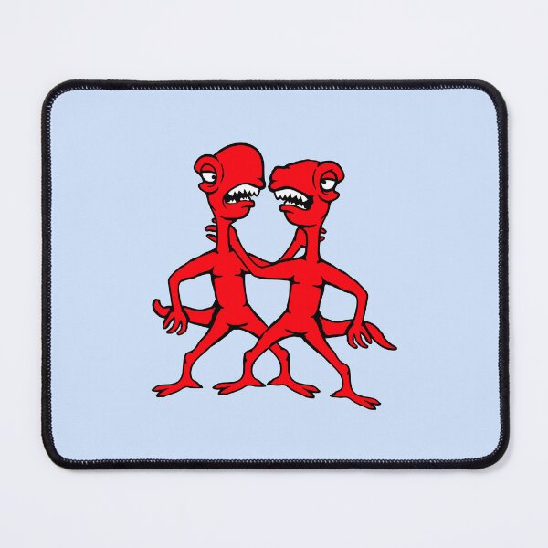 Item preview, 2 Dino Monster Friends Crew Team Couple Evil Hugging designed and sold by shirt-o-mat.