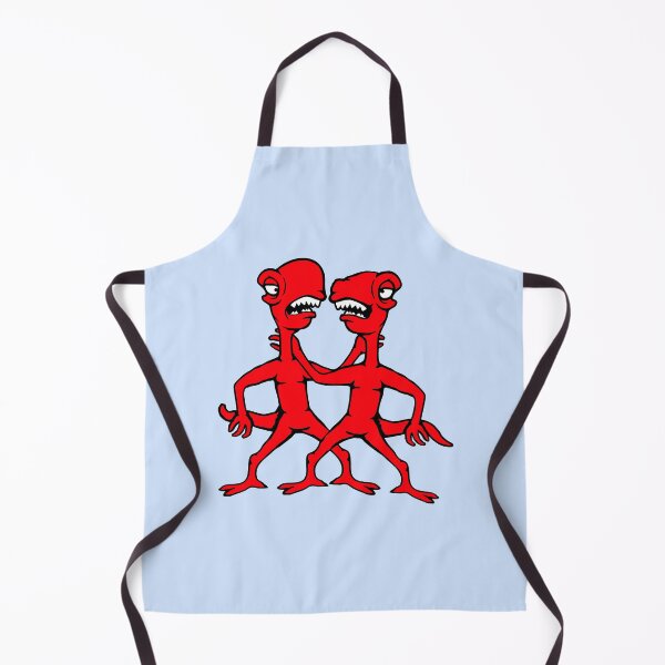Item preview, 2 Dino Monster Friends Crew Team Couple Evil Hugging designed and sold by shirt-o-mat.