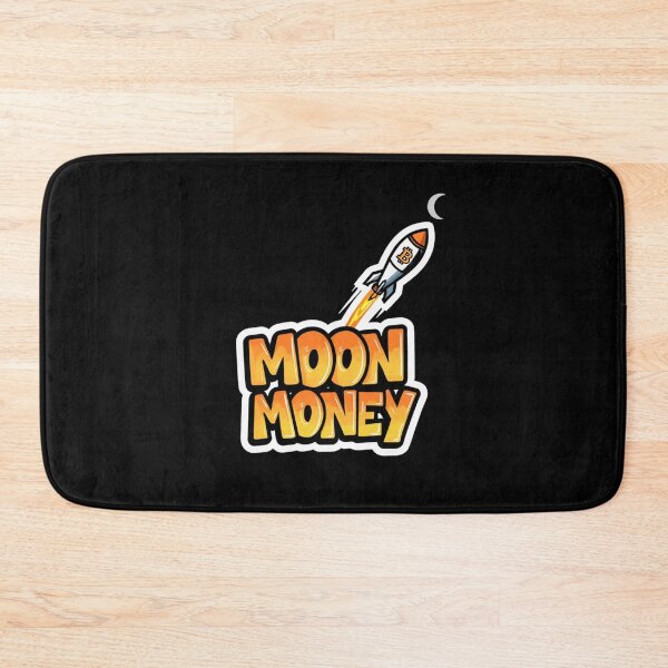 Item preview, Bitcoin Moon Money Graffiti Artwork designed and sold by RadDeck.