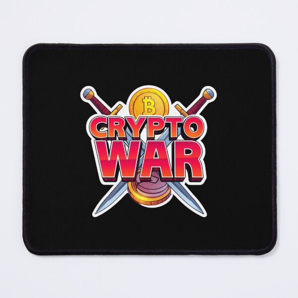 Item preview, Bitcoin Crypto War Graffiti Sticker designed and sold by RadDeck.