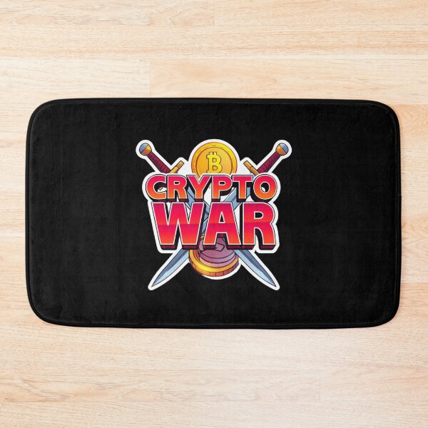 Item preview, Bitcoin Crypto War Graffiti Sticker designed and sold by RadDeck.