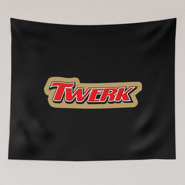 Item preview, Twerk Twix Parody Logo designed and sold by labbtevezo.