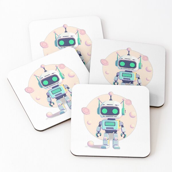 Item preview, Pastel Retro Pixel Art Robot designed and sold by sharon1210.
