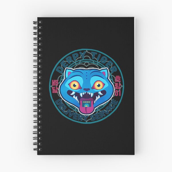 Item preview, Derpy Tiger Delivery Service Logo designed and sold by labbtevezo.