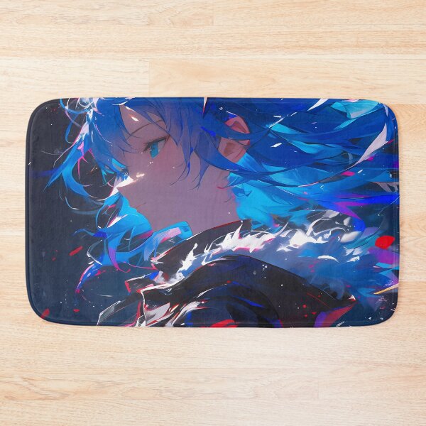 Item preview, Prelude Mostima Arknights Game Anime Fallen Angel Blue Intense Profile Dark designed and sold by SubtextandSass.