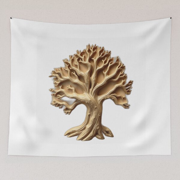 Item preview, Intricate Oak Wood Tree Sculpture designed and sold by sharon1210.
