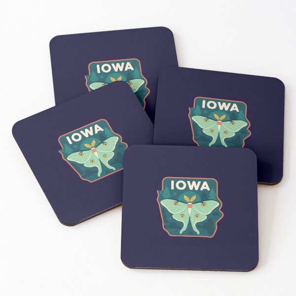 Item preview, Iowa designed and sold by Broken Antler Designs .