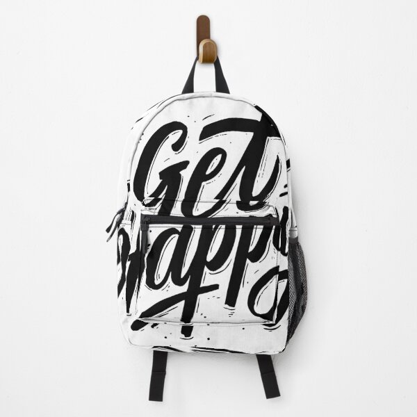 Item preview, Handwritten Marker Script Typography – Get Happy Quote Design designed and sold by TheDezignKitchen.
