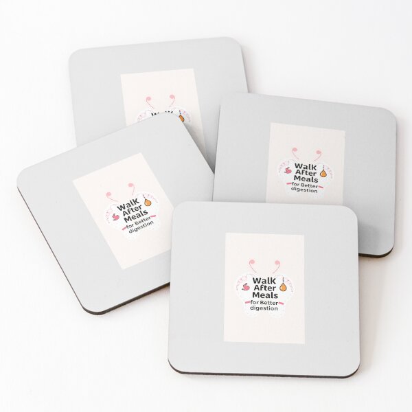 Item preview, Walk After Meals – Minimalist Digestive Health Sticker designed and sold by Raushan  Kumar.