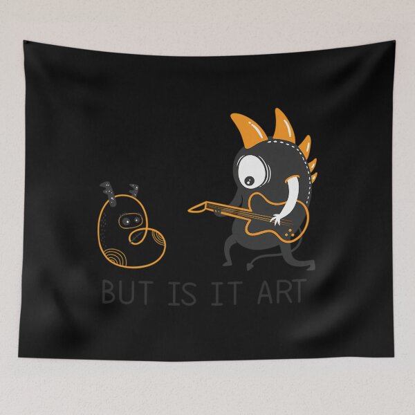 Item preview,  But Is It Art Cute Drawing designed and sold by DriversBeckFas.