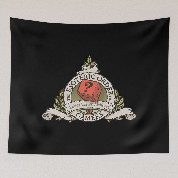 Item preview, The Esoteric Order Of Gamers Coat Of Arms designed and sold by KatelynnStammm.