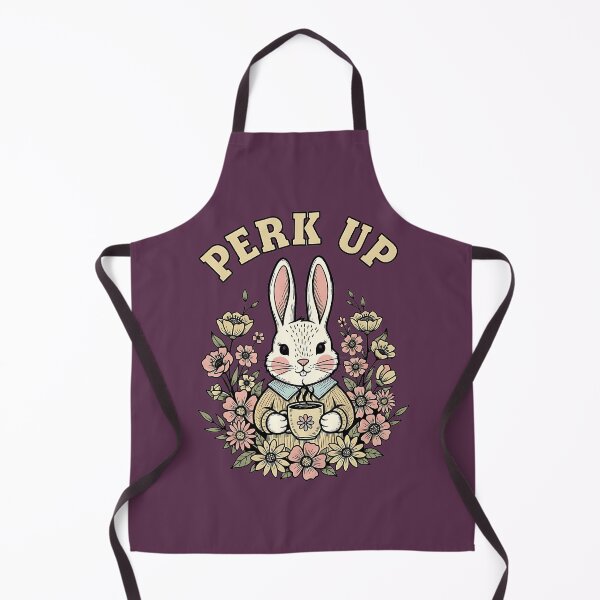 Item preview, Perk Up Bunny Coffee Day Illustration designed and sold by BirdsnStuff.