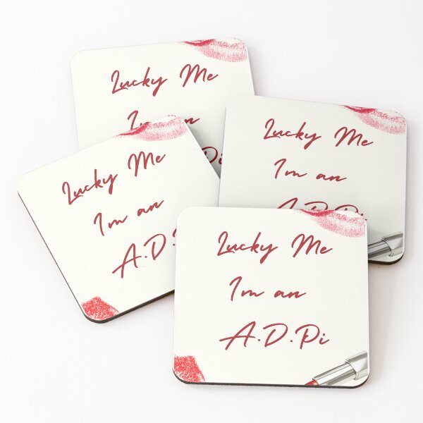 Item preview,  Lucky Me I'm a ADPI Sorority Poster designed and sold by collegecharm.