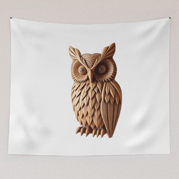 Item preview, Cherry Wood Owl Sculpture designed and sold by sharon1210.
