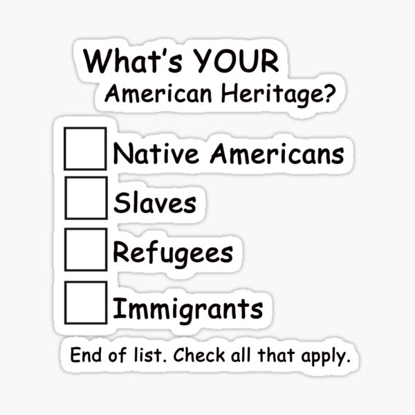 Item preview, Checklist--Your American Heritage designed and sold by Deborah Smith.
