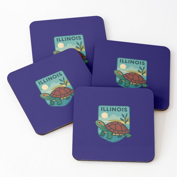 Item preview, Illinois designed and sold by Broken Antler Designs .