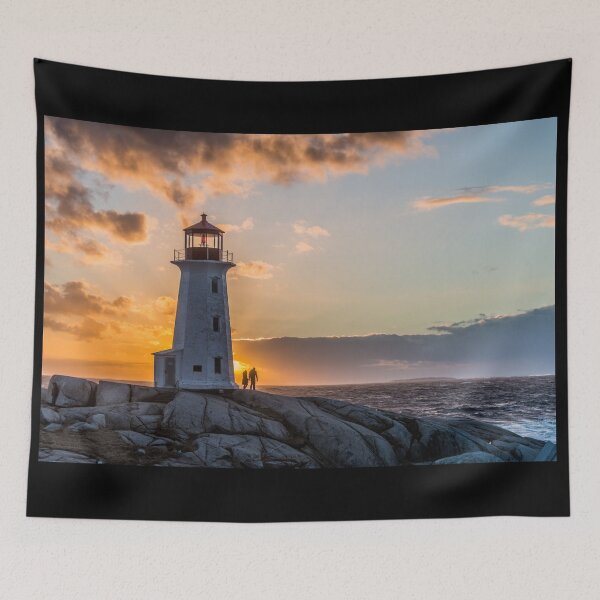 Item preview, Peggy's Point Lighthouse, Nova Scotia, Canada designed and sold by Roxane Bay.