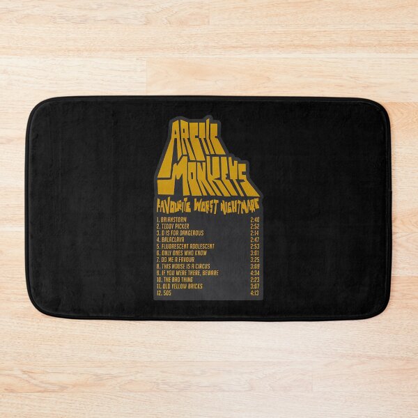 Item preview, Favourite Worst Nightmare Tracklist - Arctic Monkeys designed and sold by AmbikaAgate.