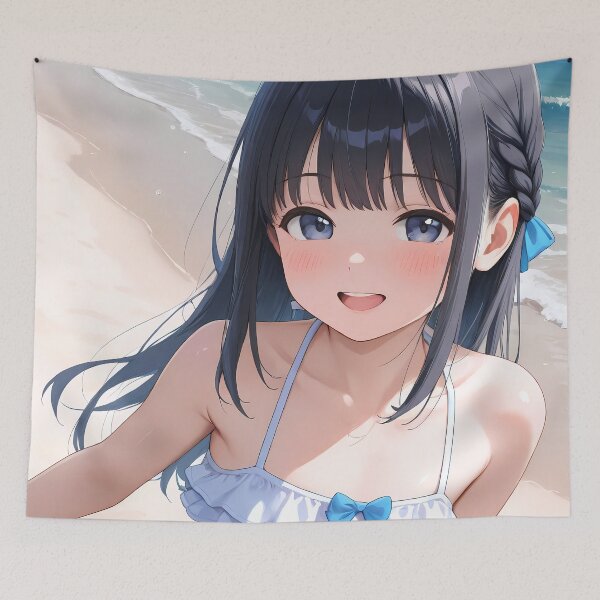 Item preview, Shoko Makinohara Summer Bikini Bunny Girl Senpai Anime designed and sold by CarlosBender.