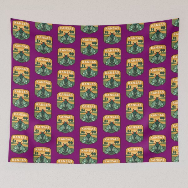 Item preview, Kansas  designed and sold by Broken Antler Designs .