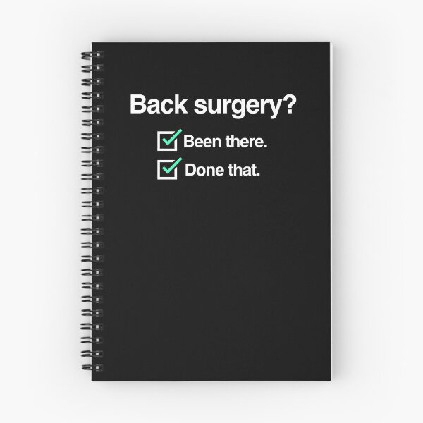 Item preview, Checklist -  Spinal Fusion Back Surgery designed and sold by EMDdesign.