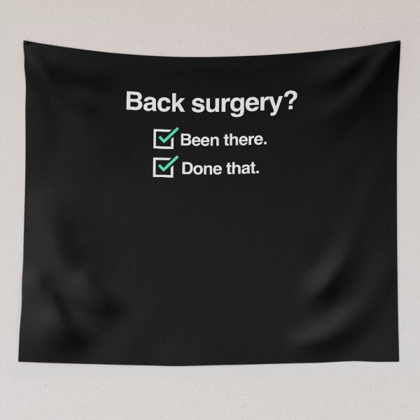 Item preview, Checklist -  Spinal Fusion Back Surgery designed and sold by EMDdesign.