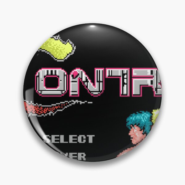 Item preview, Contra Vintage Title Screen By Pixelretro designed and sold by MagaliKris.