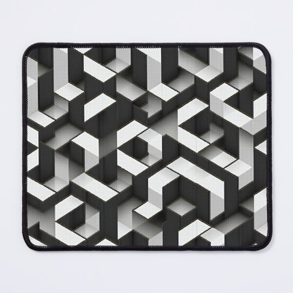 Item preview, 3D Geometric Optical Illusion Pattern designed and sold by ArtsAmaze.