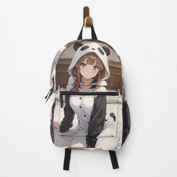 Item preview, Kaede Azusagawa Bunny Girl Senpai Panda Cozy Anime Girl designed and sold by CarlosBender.