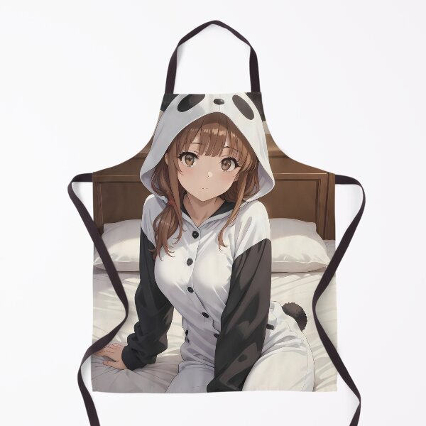 Item preview, Kaede Azusagawa Bunny Girl Senpai Panda Cozy Anime Girl designed and sold by CarlosBender.