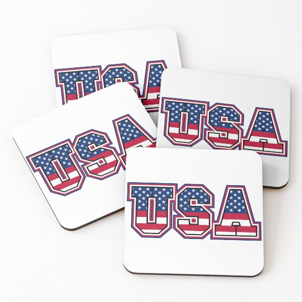 Item preview, Red, White, Blue USA designed and sold by Sailing Llamas.