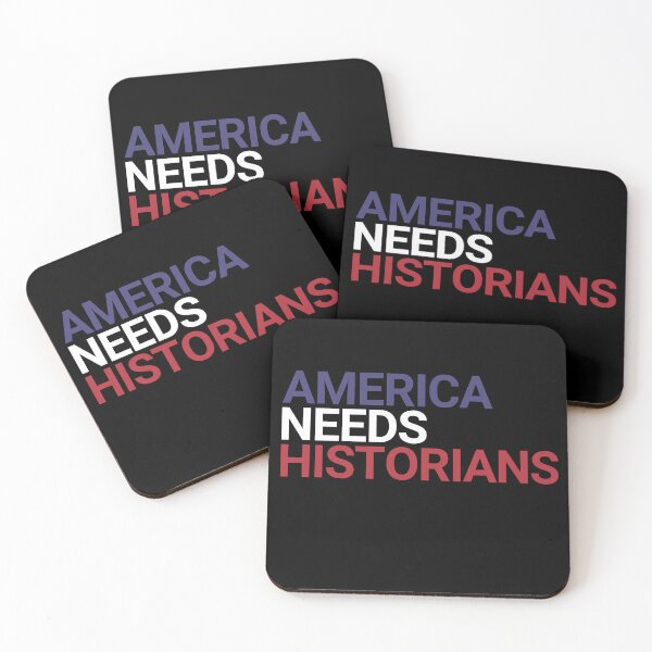 Item preview, America Needs Historians Bold Patriotic Quote designed and sold by JimOrbya76.
