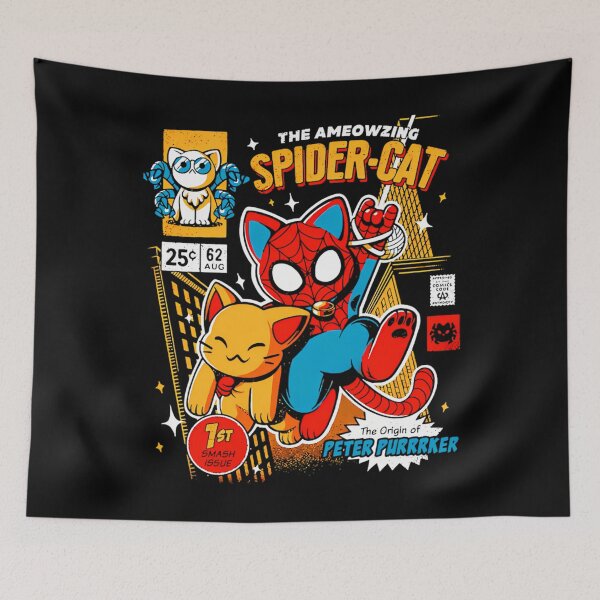 Item preview, The Ameozing Spider Cat Tshirt - Spider Cat Hoodies - Spider Cat designed and sold by thikavaloraa.