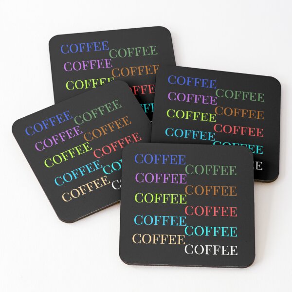 Item preview, Coffee Coffee Coffee – Funny Minimalist Caffeine Lover Design designed and sold by Jho251981.