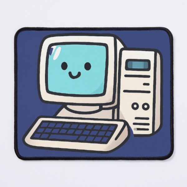 Item preview, Retro mini computer sticker with nostalgic 90s vibes — perfect for tech lovers. designed and sold by Visuals-60.