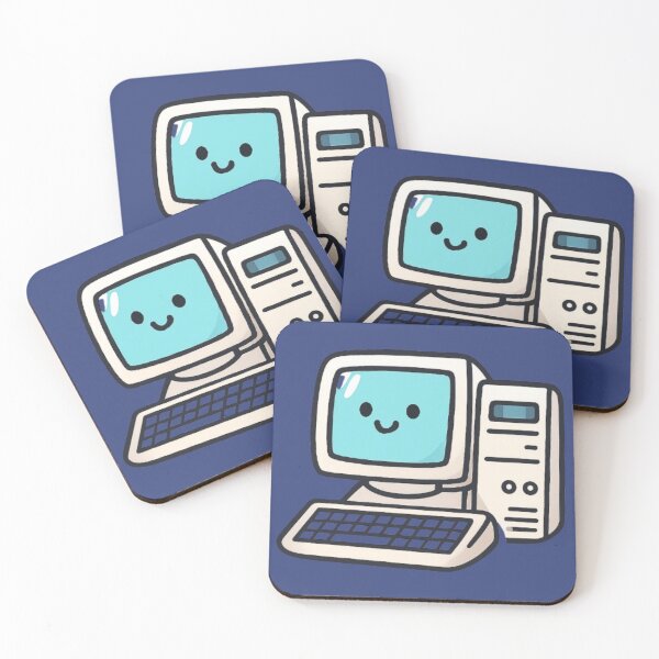 Item preview, Retro mini computer sticker with nostalgic 90s vibes — perfect for tech lovers. designed and sold by Visuals-60.
